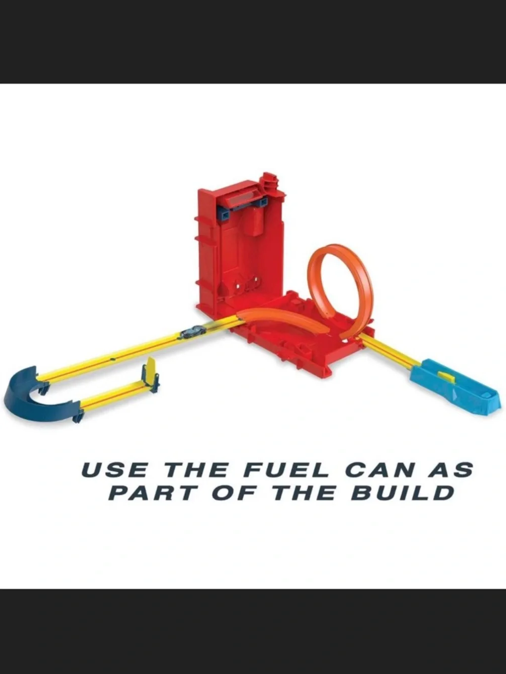 Hot Wheels Track Builder Fuel Can Stunt Box